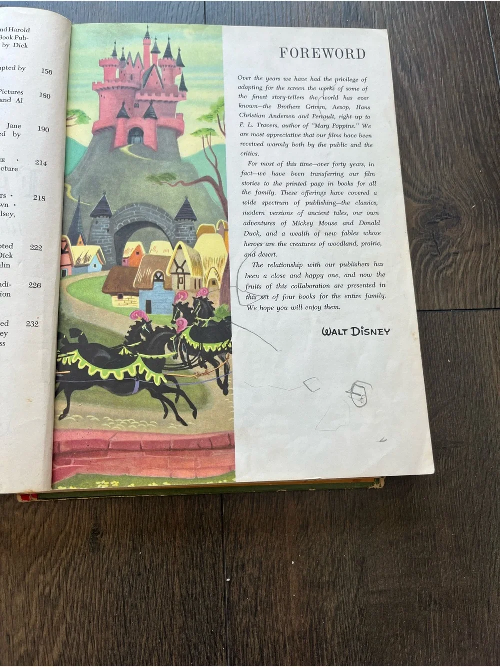 Vintage 1965 The Wonderful Worlds of Walt Disney Children's Book Set